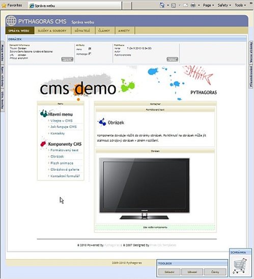 CMS editor